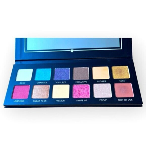 BNIB IPSY BOXY CHARM Hello Charmer Shimmer Pressed Eye Shadow Palette 12 Colors - Picture 4 of 6
